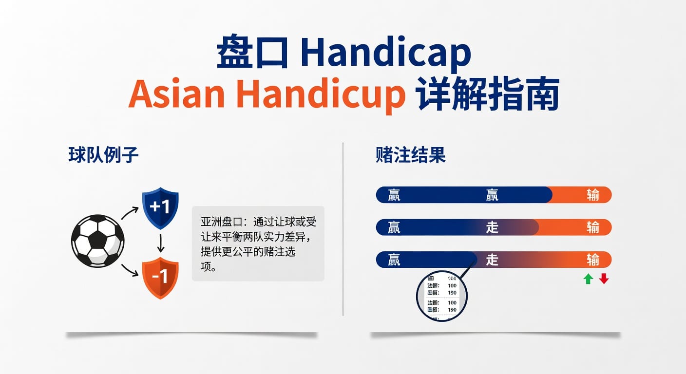 盘口 handicap asian handicap 让球规则与实战解读