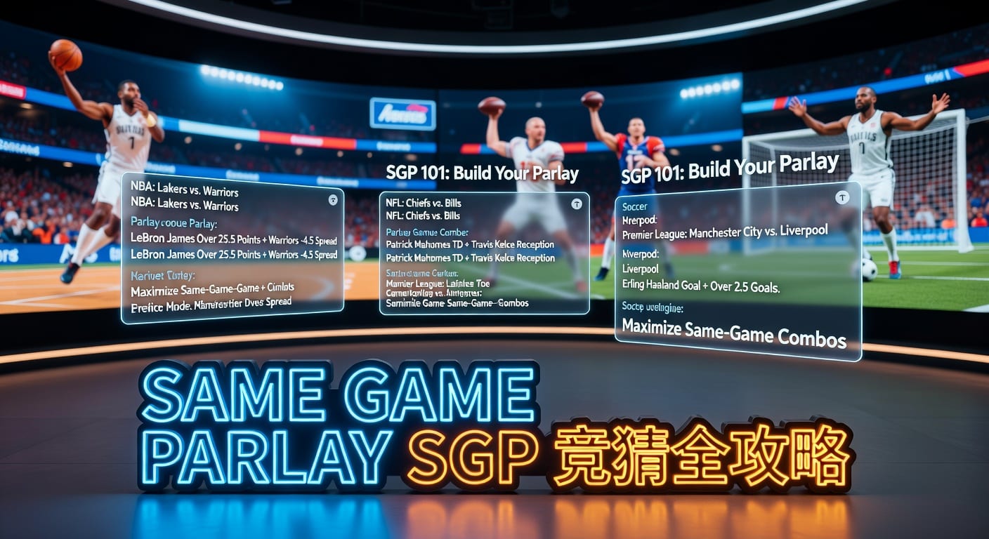 same game parlay SGP 实战指南：玩法逻辑、组合思路与风险控制