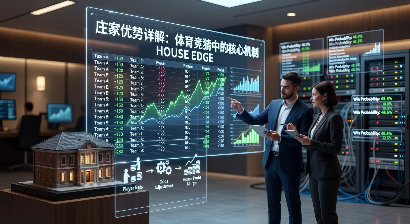 庄家优势 house edge：体育投注成本与赔率解析