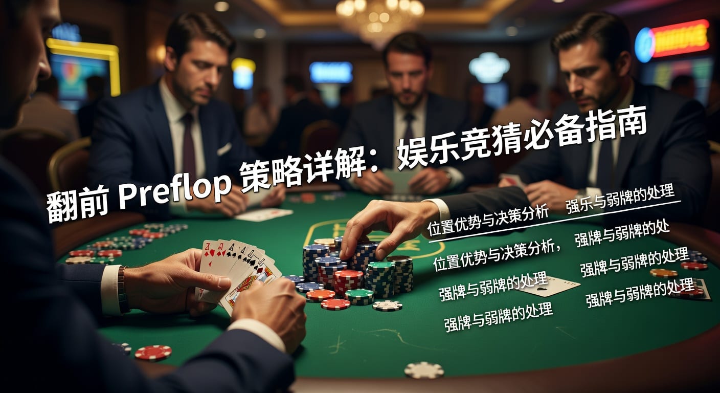 翻前 preflop：2026年决策框架与实战要点