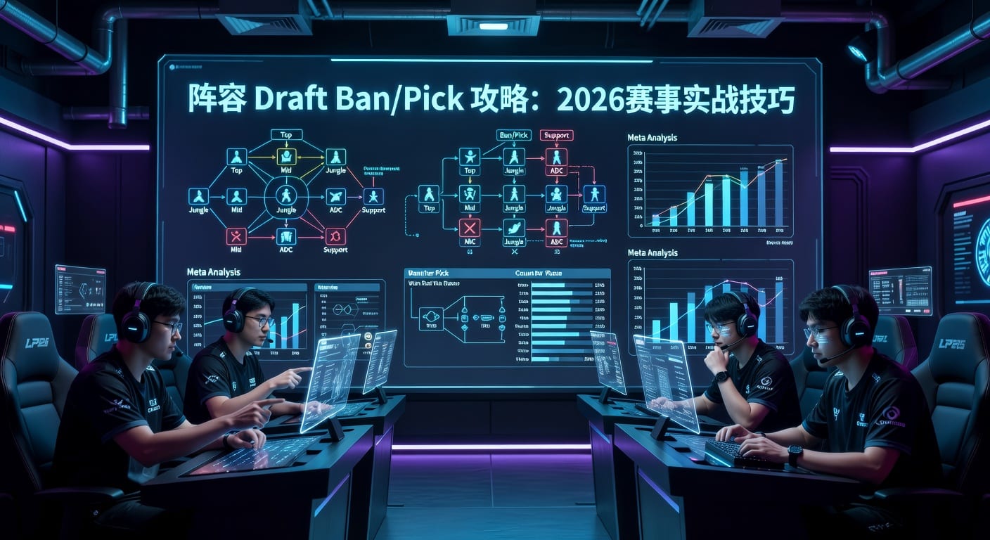 阵容 Draft Ban/Pick 实战解析：思路、节奏与赛前判断